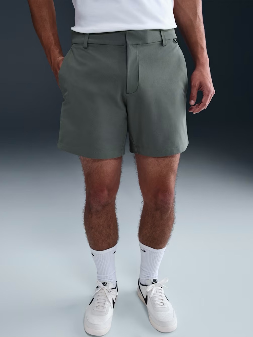 Nike 24.7 PerfectStretch Dri-FIT Shorts Light Army Green Men’s Size 30 NWT